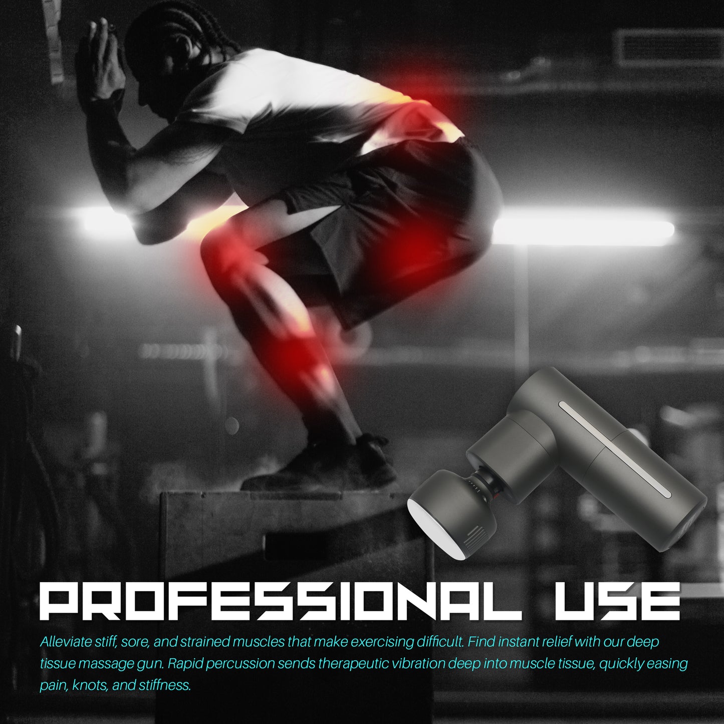 Portable Percussion Therapy Cold & Hot Massage Gun