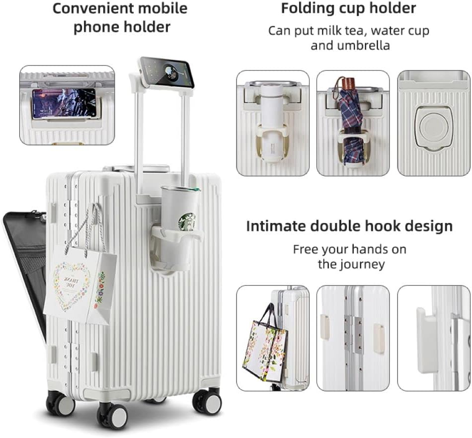 Alumina Carry On Luggage Spinner