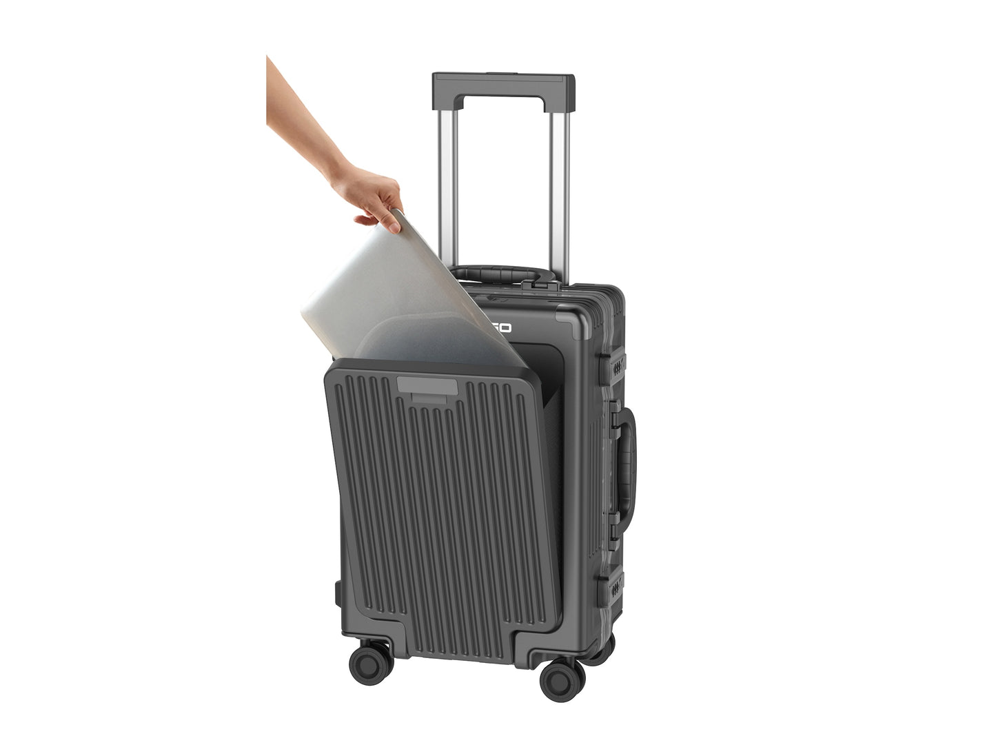 Alumina Carry On Luggage Spinner