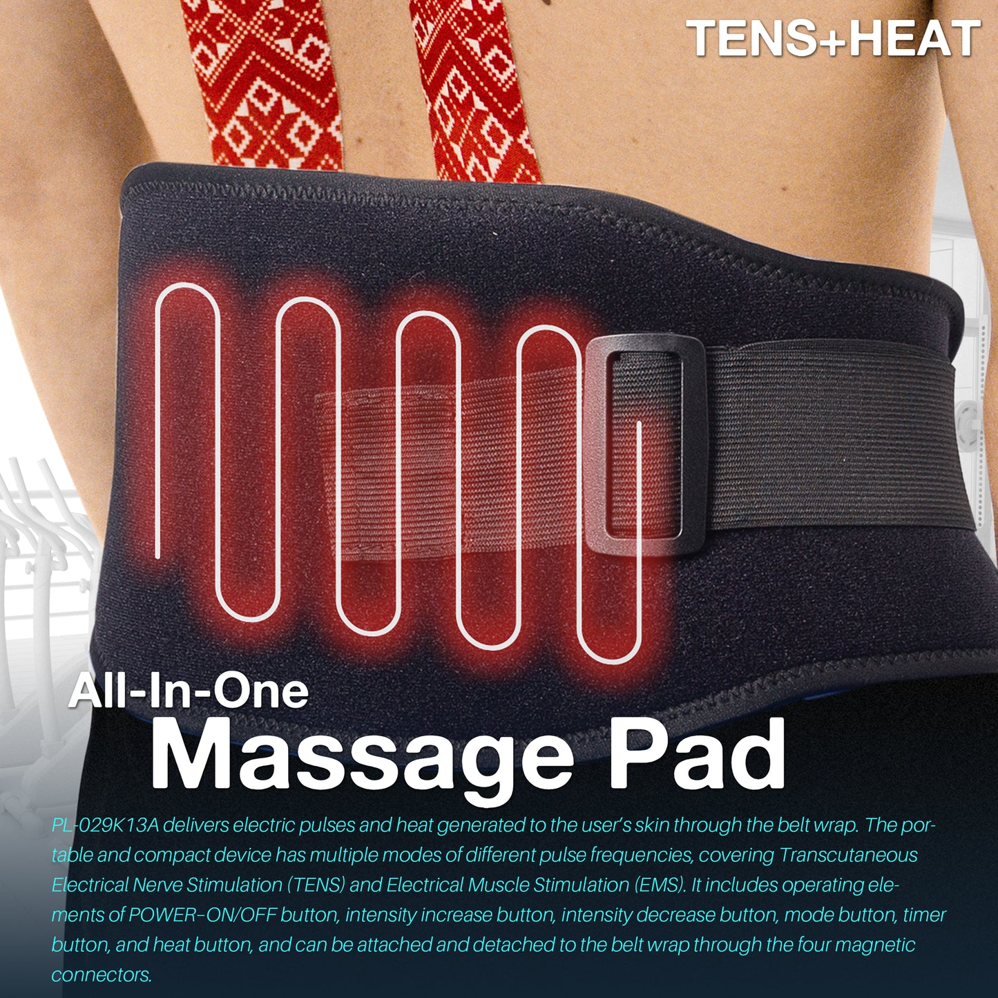 All-in-One TENS Massage Pad